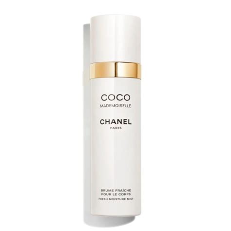 chance chanel sheer moisture mist|chanel coco mademoiselle body mist.